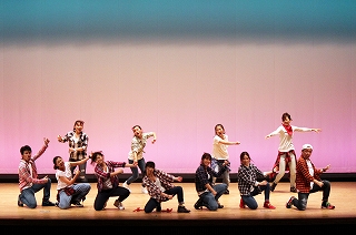 川崎のダンススクールのイベントに参加