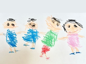 子供の絵画